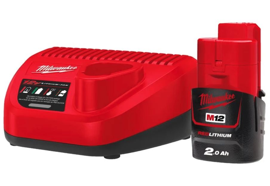 Milwaukee m12 best sale 2.0 ah battery